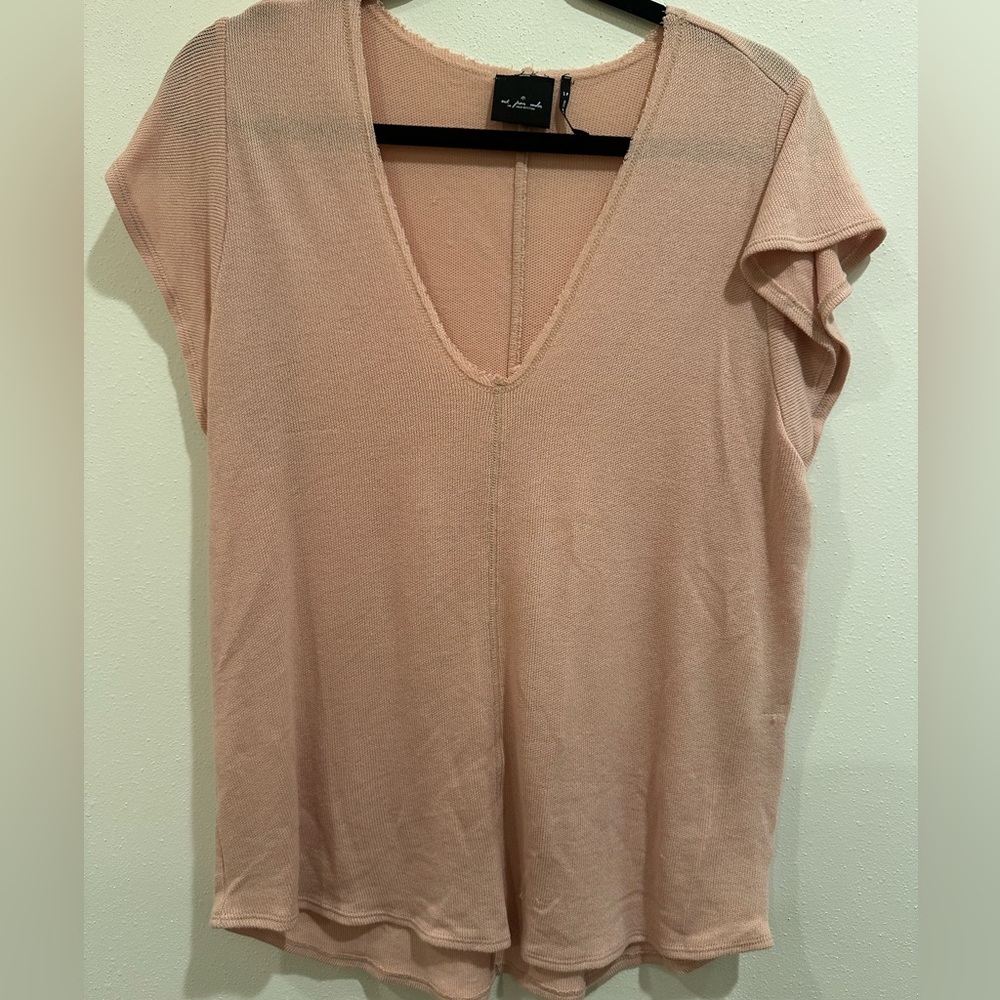 Out from Under for Urban Outfitters Women’s oversize blush knit top
